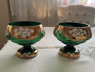 bagema qablar: Qədimi Bagema Çexiya konfet qabı ikisi 50 azn satılır — 2