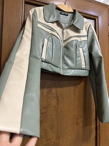 qadın jaketi: SHEIN qadın cropped jaket - Ölçü: S (EU 36 / US 4) - Material: süni — 5