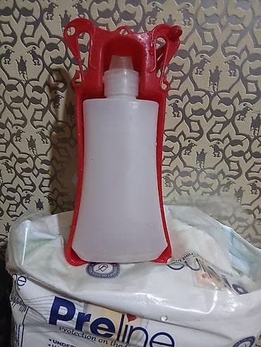 it yem: Daşınan heyvan su qabı – butulka ilə birlikdə - Məhsul: Qatlana bilən — 3