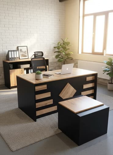 mudur stolu: ✅Stokda: 15 ədəd ✅Yenidir! qiymət real öz qiymətidir! — 1