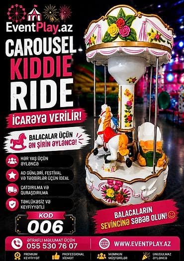 аренда инструмента: EventPlay.az – əyləncə atractionlarinin satışı icarəsi tədbir — 7