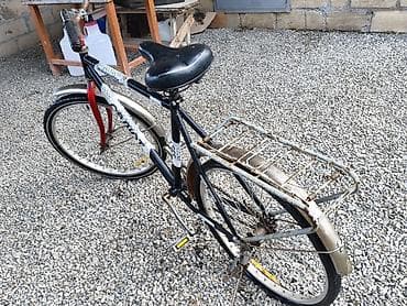 velosiped diskleri: Şəhər velosipedi 26", sürətlərin sayı: 1 — 2