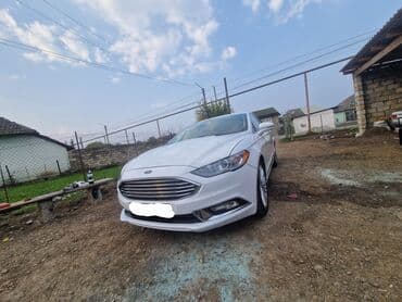 Boşqablar: Model: Ford Fusion (ağ rəng, sedan gövdə) Xarici: - Zərif, xrom ön — 1