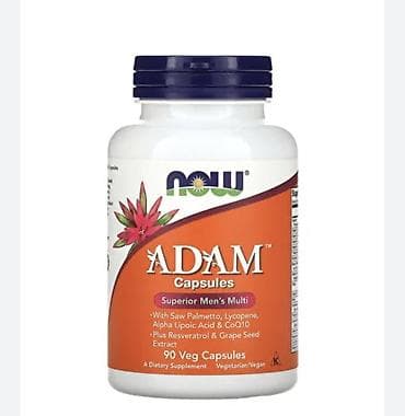 u boat saat: Məhsul: NOW Foods ADAM Capsules – kişilər üçün multivitamin kompleksı — 1