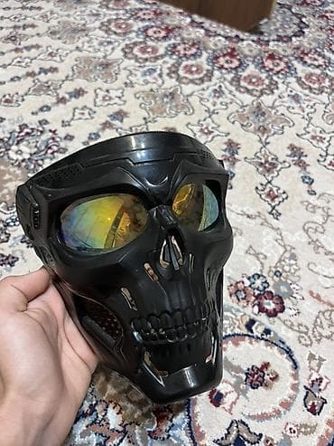 Qara “skull” dizaynlı tam üz maskası - Material: sərt plastik korpus lalafo.az -da Qara “skull” dizaynlı tam üz maskası - Material: sərt plastik korpus