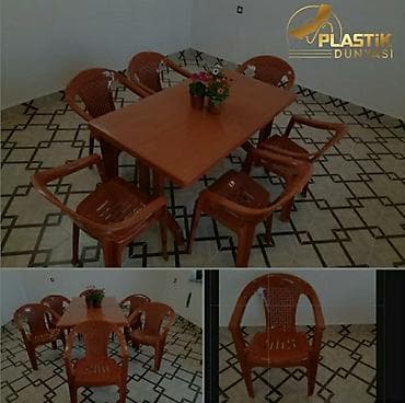 üsdol: ✔Keyfiyyətli və davamlı masa oturacaq dəsti
✔Şəhəriçi çatdırılma🚚🚛 — 3