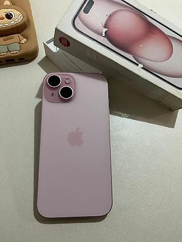 iphone 8 plus irsad: IPhone 15, 128 GB, Çəhrayı, Face ID — 6