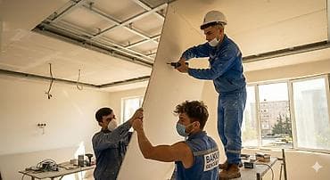 alçıpan: Alçıpan Tavan Briqada – Ferahim Usta Xidmətlər: - Alçıpan tavanların — 2