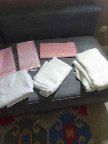 Вазы: Məişət tekstili dəsti - 1 ədəd iri ölçülü ağ frotte dəsmal - 2 ədəd — 3