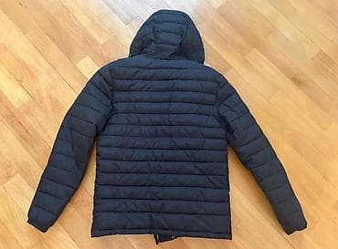 Kurtkalar: Qara rəngli kişilər üçün yüngül şişmə qış gödəkçəsi - Rəng: tünd — 2