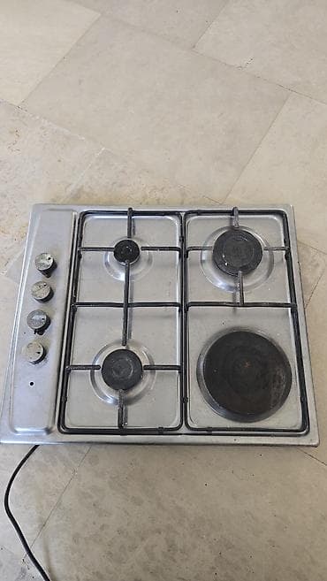 Qarışıq sobası Quraşdırılan, 4 gözlü, İşlənmiş