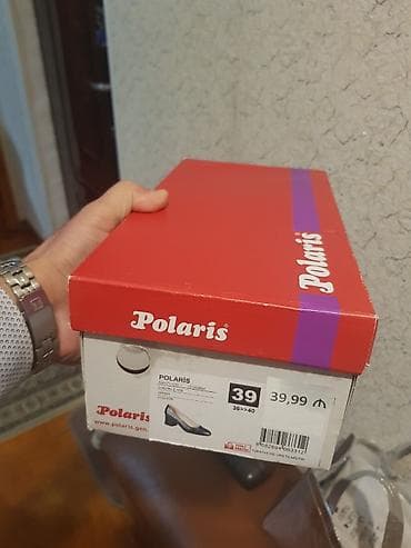 Туфли: Туфли, Размер: 39, цвет - Черный, Новый — 1