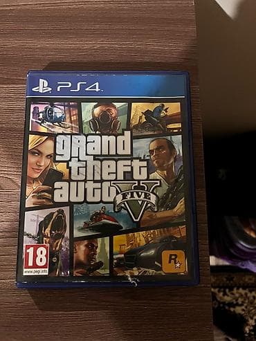 Digər oyun və konsollar: PS4 oyun diskləri – Grand Theft Auto V + Watch Dogs (Signature — 2