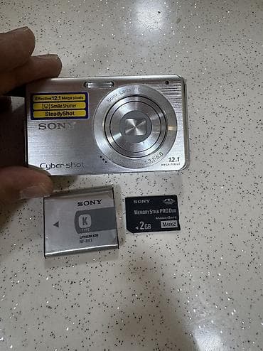 Sony Cyber-Shot W190 12.1 megapixel islek veziyyetdedir batareyasi 2 — 1