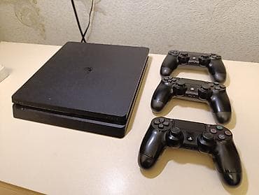 oculus 2: PlayStation 4 Slim proşifkalı konsolu + 3 ədəd DualShock 4 idarəetmə — 3