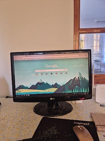 komputer logitech: LG FLATRON W2243S LCD monitor - Ekran diaqonalı: təxminən 22" (geniş — 2