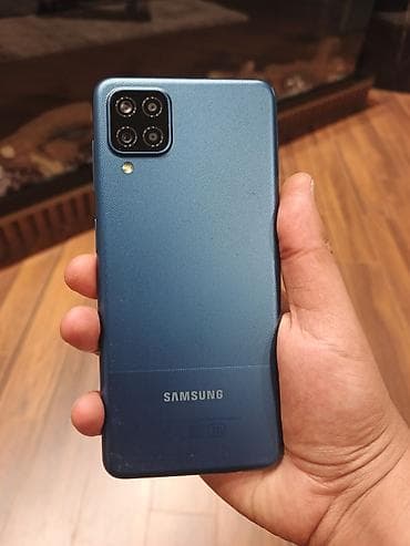 samsung tab8: Samsung Galaxy A12, 32 GB, rəng - Mavi, İki sim kartlı — 5