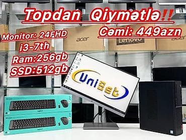 acer intel core i7: Masaüstü kompüter Şəhər: Bakı Çatdırılma?: Bəli UniSet Electronic🏪 — 2