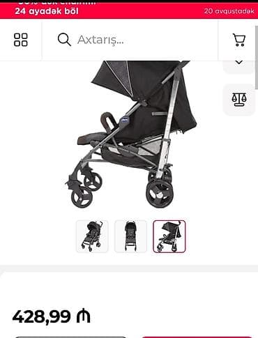 Dilük Chicco liteway top 3(ən son modeli)satılır 160 azn çox yaxşı — 2