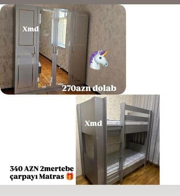 tek adamliq yataq: Yataq otağı dəsti — 1