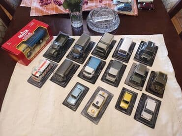 скупка масштабных моделей автомобилей: Kolleksiya satılır Ümumi 85 ədəd modeldir jurnalı ilə birlikdə 77 — 11