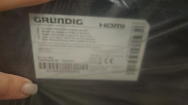 televizo: GRUNDIG LED televizor heç işlənməyib(yəni paketindən — 1