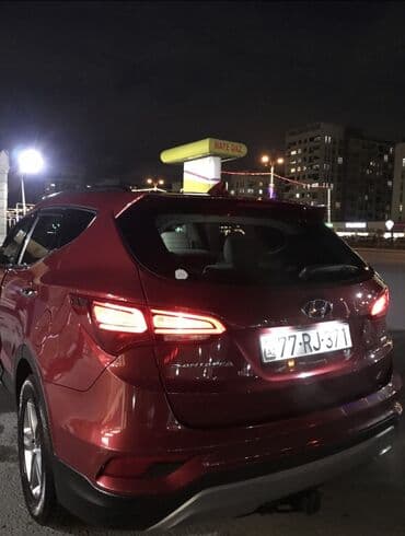 Автозапчасти: Hyundai Santa Fe (qırmızı, SUV) Xüsusiyyətlər: - Ban növü — 4