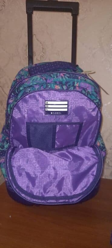 təkərli məktəbli çantaları: Təkərli məktəbli çantası+termo-çanta "Gabol" Brend: Gabol İstehsalçı — 8