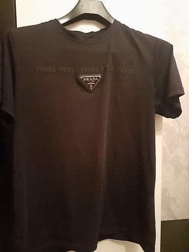 Cinslər: Futbolka, Prada, Standart, rəng - Qara — 2