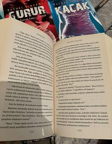 turk heyratı: Rachel Vincent – “Şifters” seriyası, 6 kitablıq dəst (Pegasus — 2