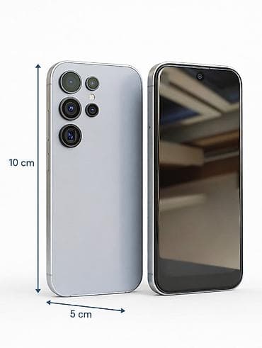 divarda televizor dizayni: Ultra-kompakt smartfon maketi/aksesuar Məhsul təsviri: - Boyutlar — 2