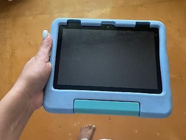 Elektronika: Uşaq üçün planşet – Amazon Fire Kids (mavi qoruyucu örtü ilə) — 2