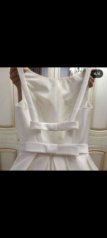 uzun toy donlari: Gəlinlik – qeyri adi model kirayə verilir - Rəng: bej - Parça — 3