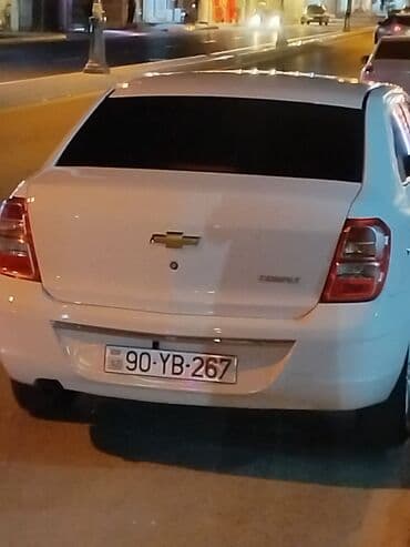 chevrolet kreditle satisi: Chevrolet Cobalt sedan - Kuzov: ağ rəng, 4 qapı, sedan - Nömrə — 2