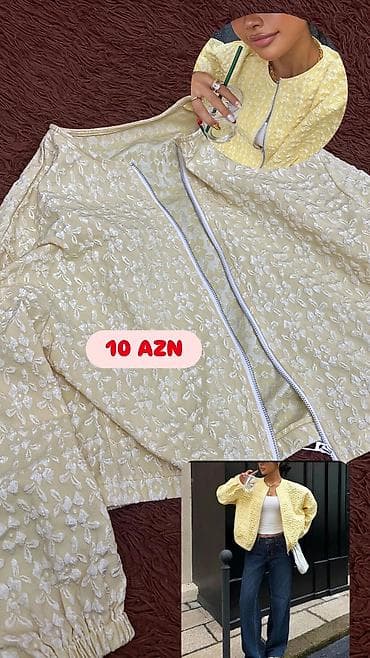 deri jaket: Polo köynək, Trendyolmilla, S, rəng - Ağ — 2