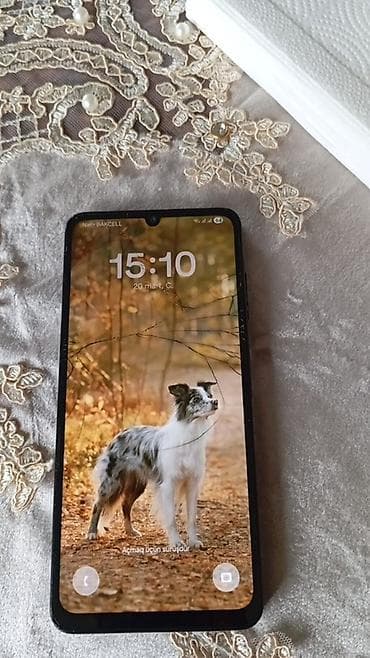 ses guclendirici satilir: Samsung Galaxy A06, 128 GB, rəng - Mavi, Qırıq — 3