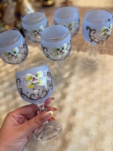 Qədəhlər, 6 ədədli dəst