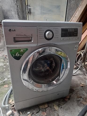 Paltaryuyan maşın LG, 6 kq, Avtomat, Qurutmasız