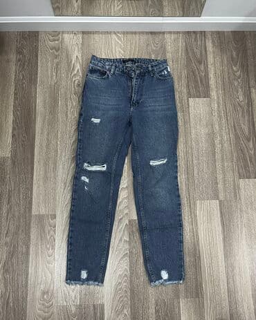 i̇sti qadın şalvarları: Cinslər, Trendyolmilla, S, rəng - Göy — 1