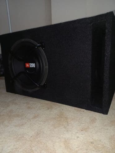 Avtomobil üçün soyuducular: JBL 1200W subvufer (korpusa quraşdırılmış)qiymet sondu - Güc: 1200 — 2