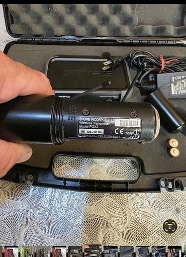 ucuz maqintafon: Yeni Simsiz (Bluetooth) Mikrofon Shure, Ünvandan götürmə — 8