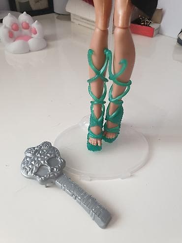 Monster High kuklası – Nefera De Nile💎 - Uzun, parlaq firuzəyi — 3