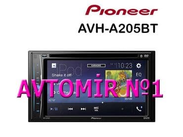 pioneer x9650bt: Pioneer avh-a205bt dvd-monitor 🚙🚒 ünvana və bölgələrə ödənişli — 1