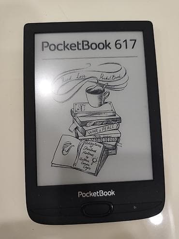 PocketBook 617 elektron oxu cihazı - 6 düymlük E Ink ekran – gözləri