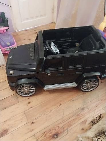 stacktrack oyuncaq dəsti: Uşaq üçün elektrikli minik maşını – Mercedes G-klass üslubunda - — 3