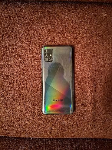 irshad telefon: Samsung Galaxy A51, 128 GB, rəng - Qara, Barmaq izi, İki sim kartlı, Face ID — 3