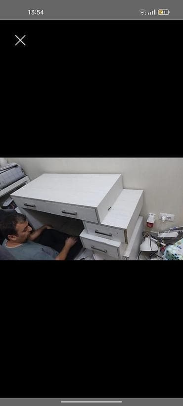 şkaf paltar: Ağ rəngli, kompakt 2 qatl/2 bölməli şifonyer-dolab. Xüsusiyyətlər: - — 1