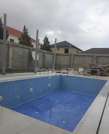 Hovuz trmizlenmesi. Mozaik üzlük ilə hovuz dizaynı və montajı xidməti — 10