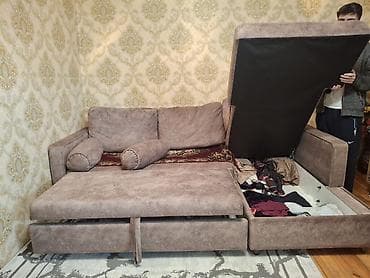 divan yuma aparati: Künc divan, Açılan, Bazalı, Parça — 3