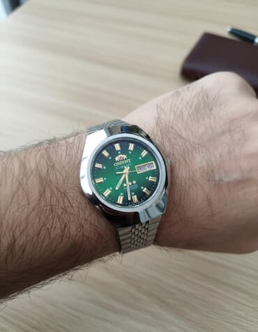 richard mille saat qiymeti: Qol saatı, Orient, rəng - Yaşıl — 1